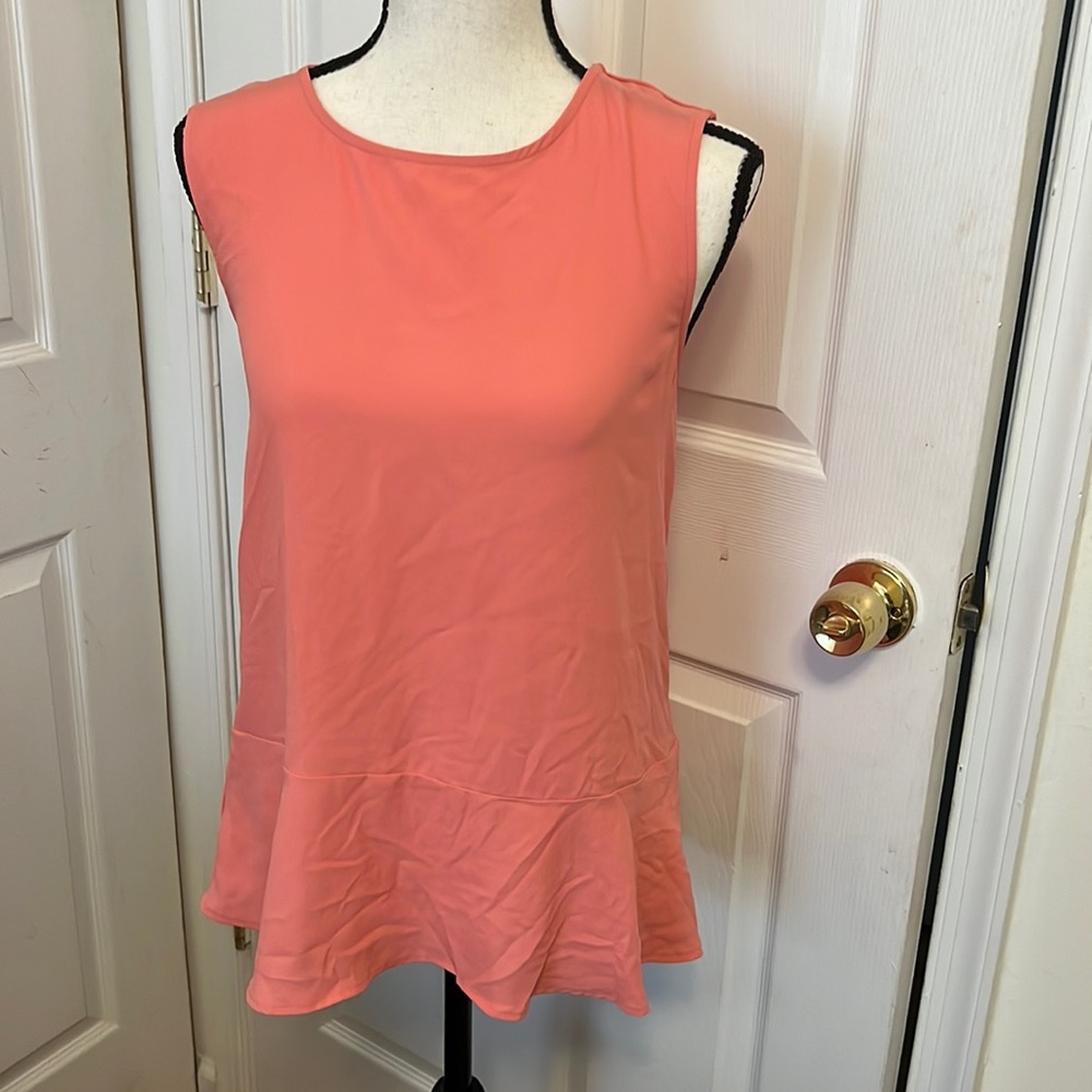 Ann Taylor Mixed Media Blouse